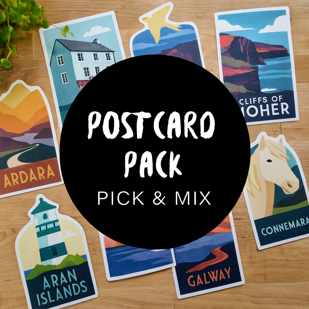 Mystery Sticker Packs - Postcards From Ireland