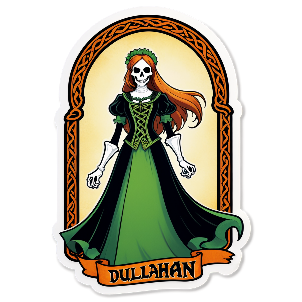 Dullahan - Halloween Sticker