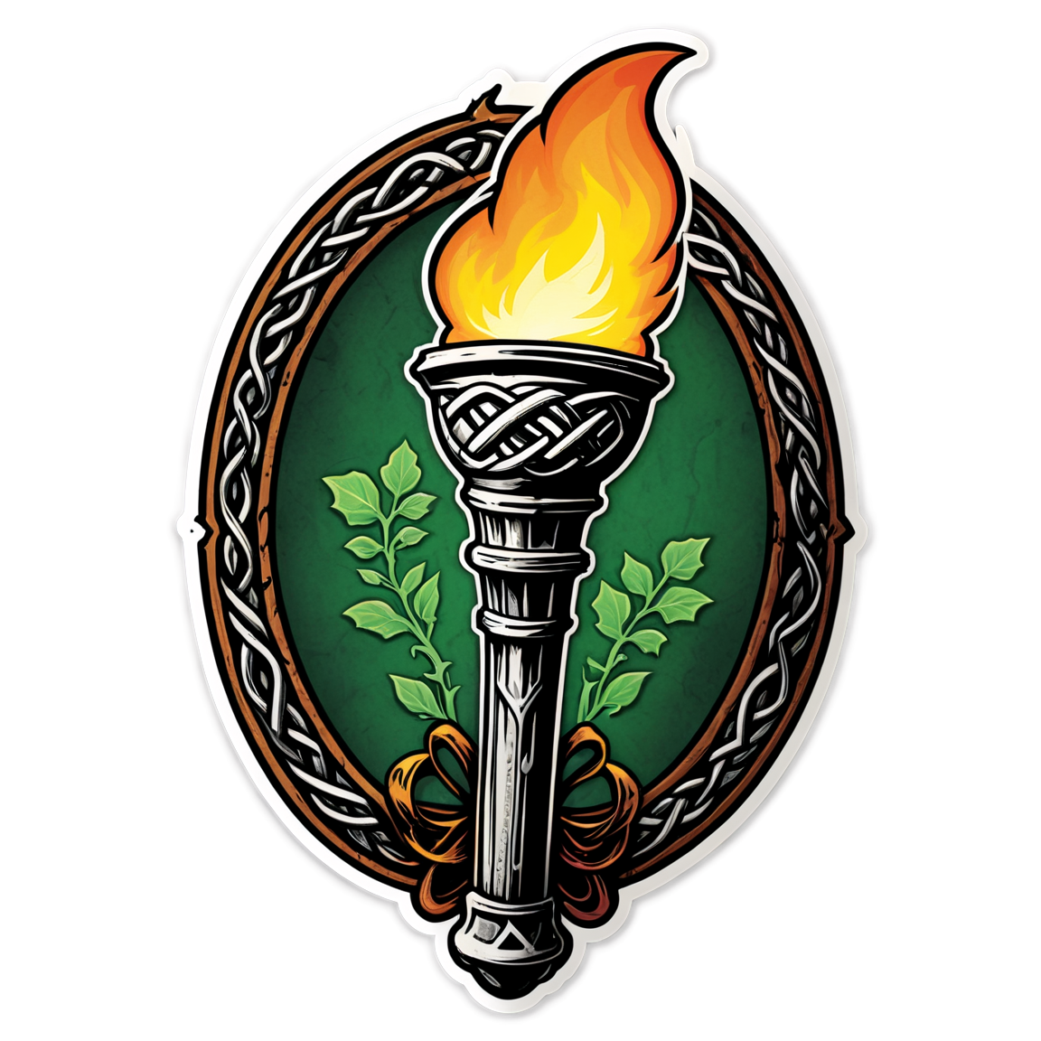 Torch - Halloween Sticker