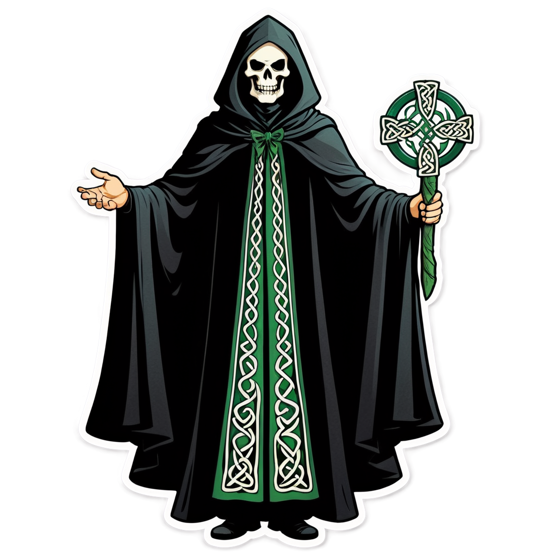 Cloak - Halloween Sticker