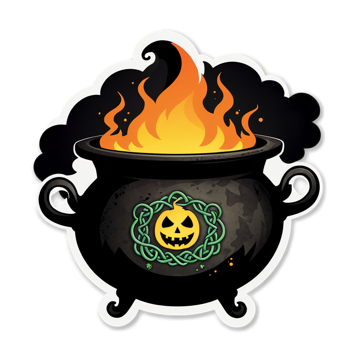 Cauldron - Halloween Sticker