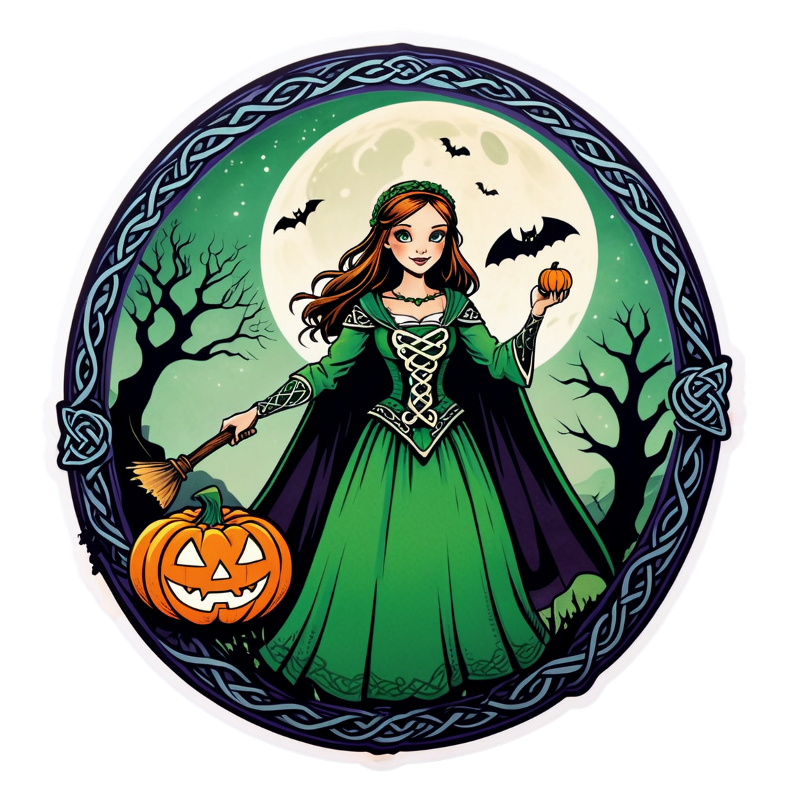 Storytelling - Halloween Sticker