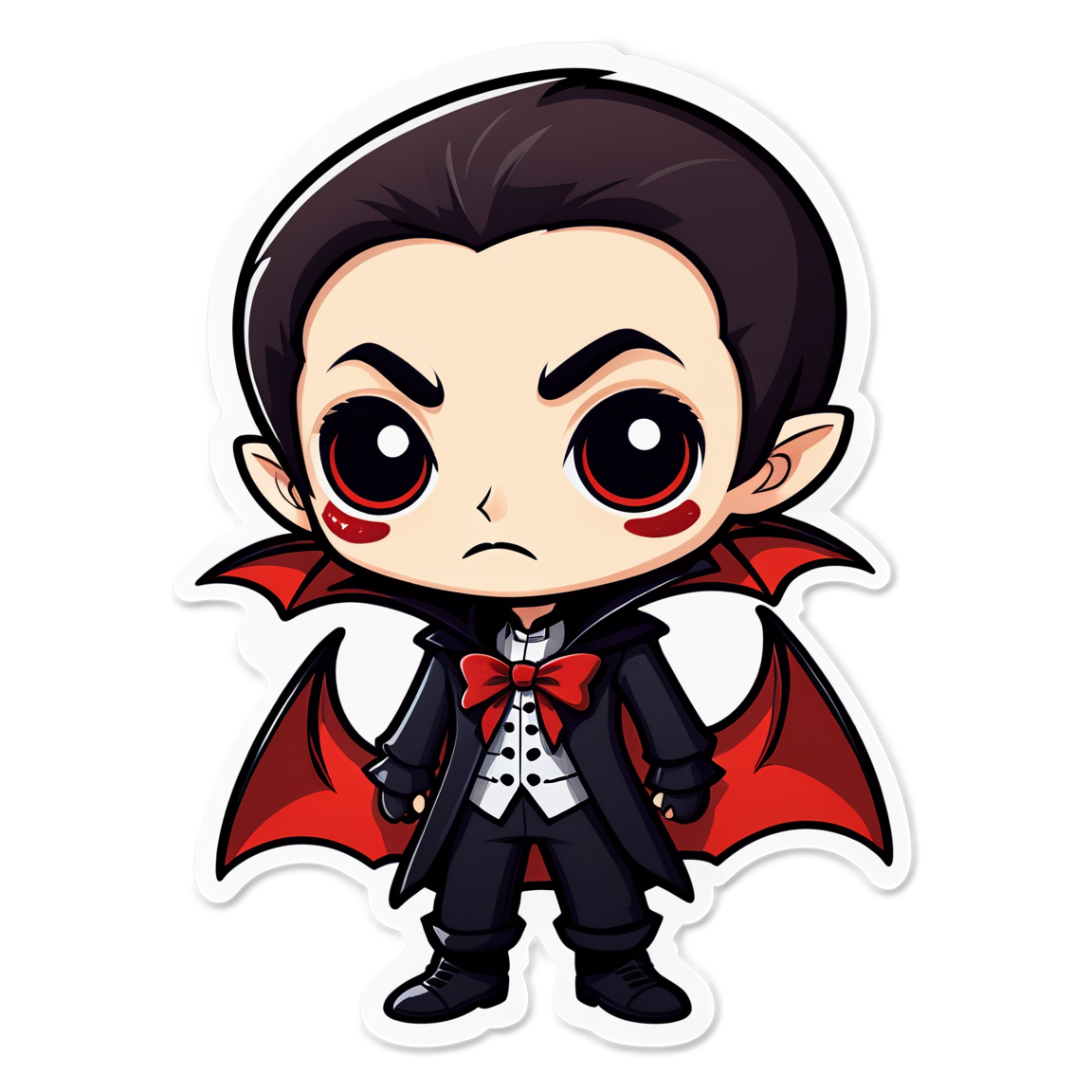Vampire - Halloween Sticker