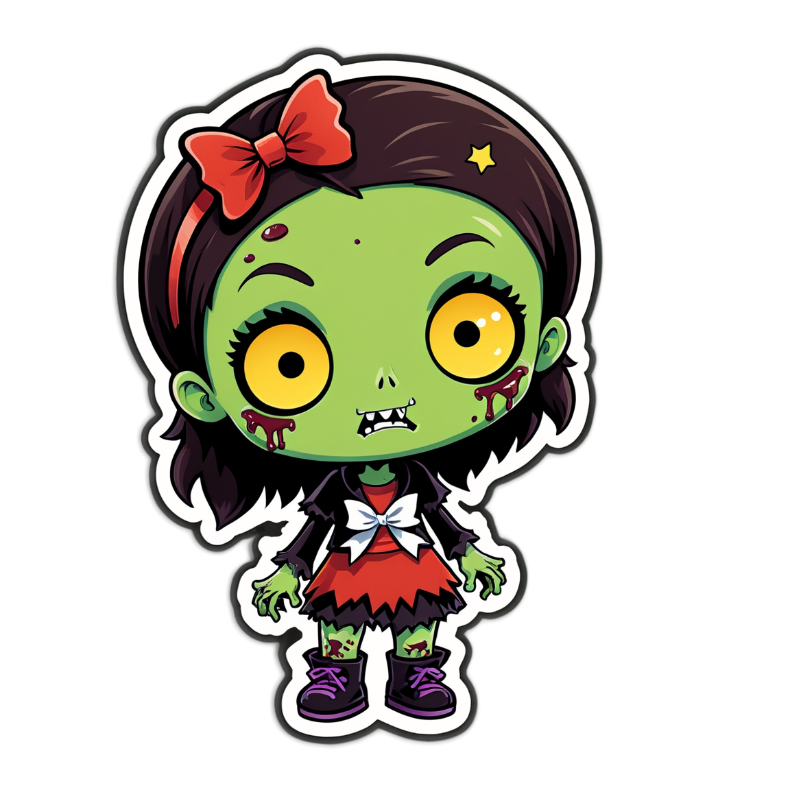 Zombie - Halloween Sticker