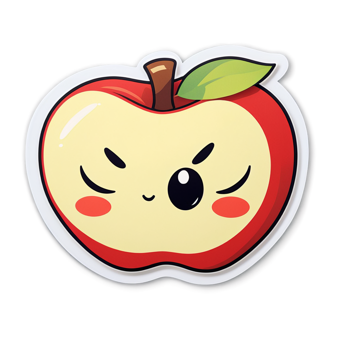 Apple - Halloween Sticker