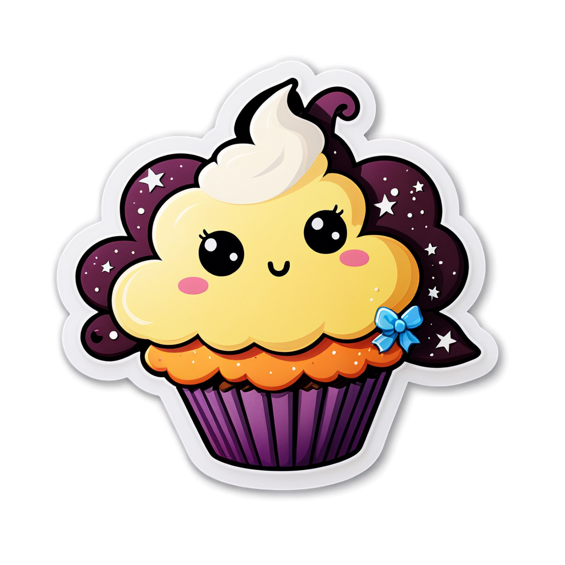 Cupcake - Halloween Sticker