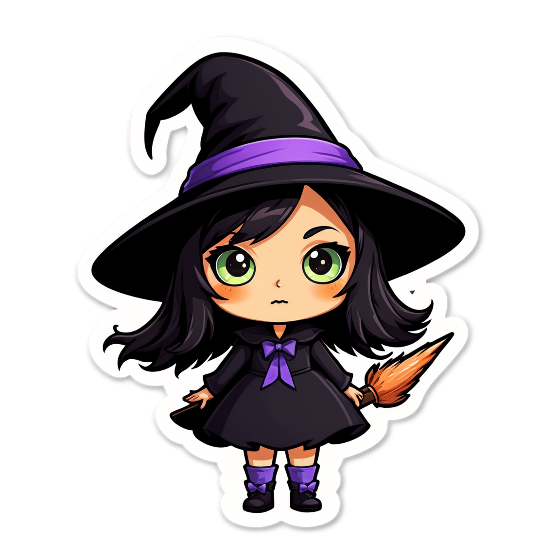 Witch Hat - Halloween Sticker