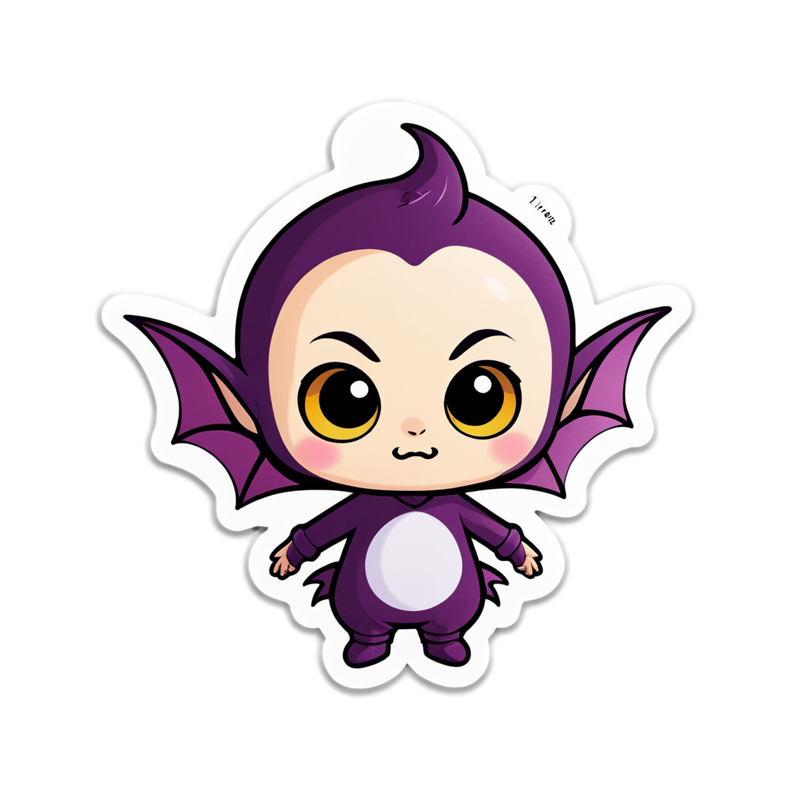 Imp - Halloween Sticker