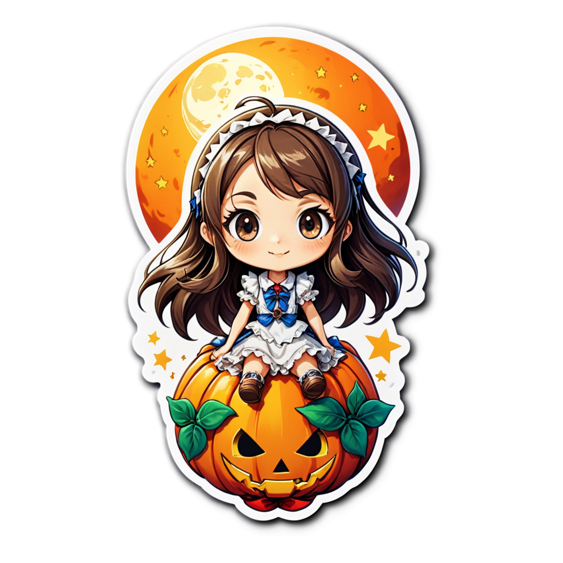 Harvest Moon - Halloween Sticker