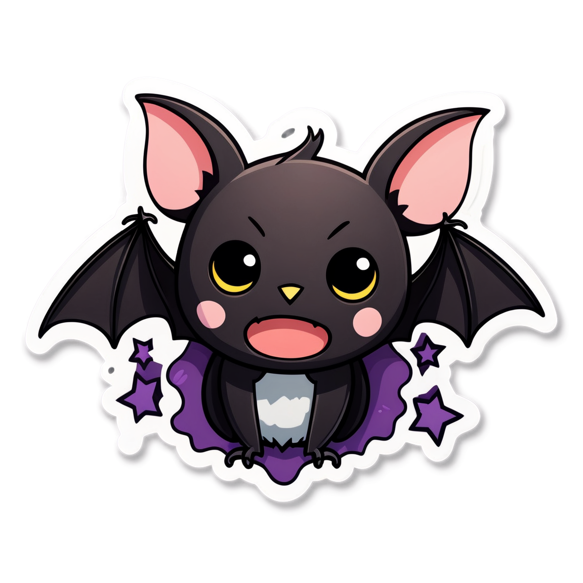 Bat Swarm - Halloween Sticker