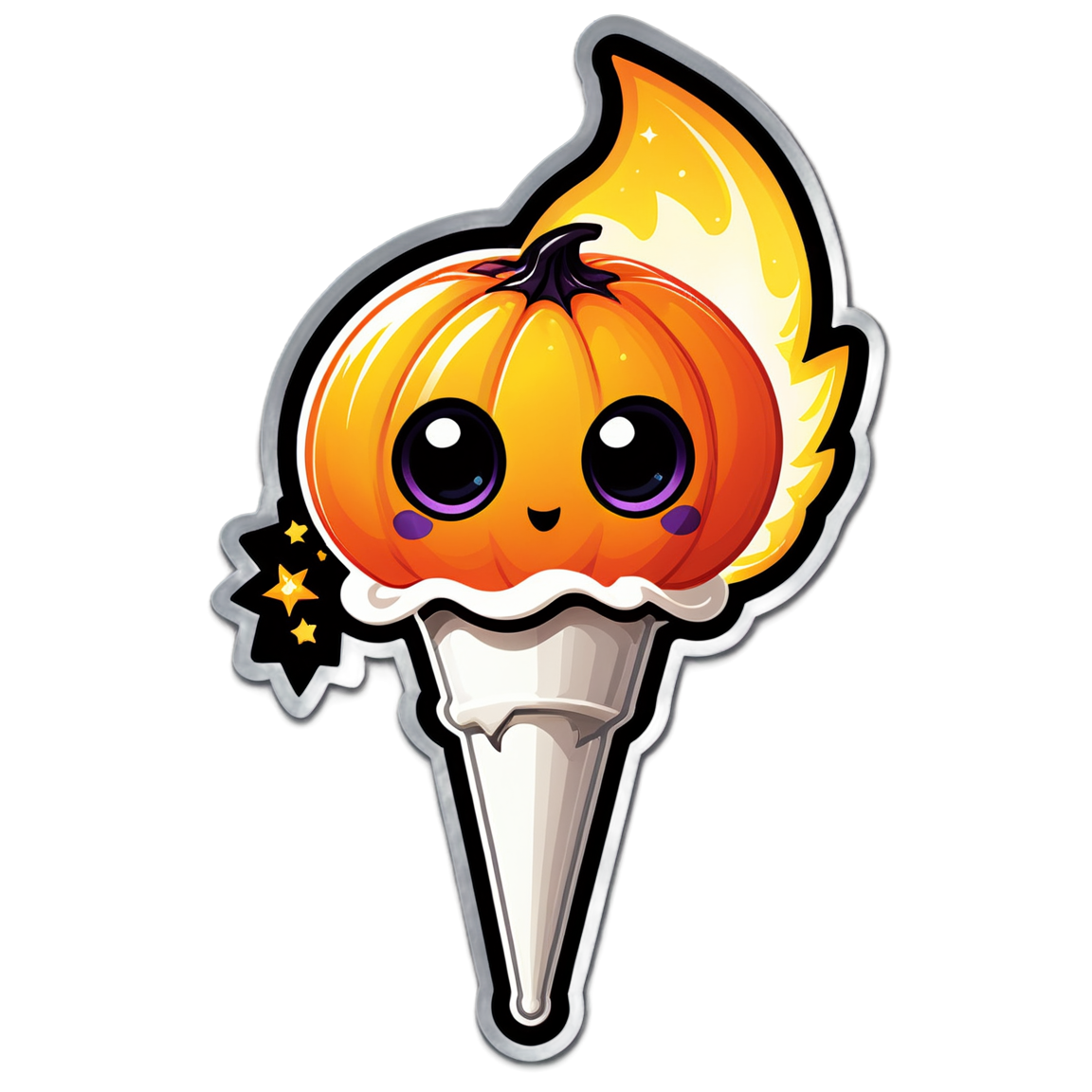 Torch - Halloween Sticker