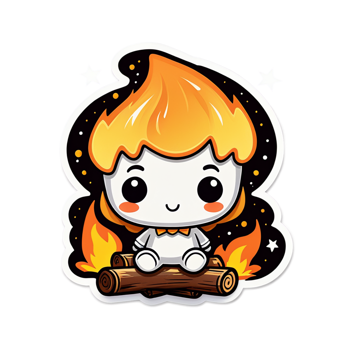 Campfire - Halloween Sticker