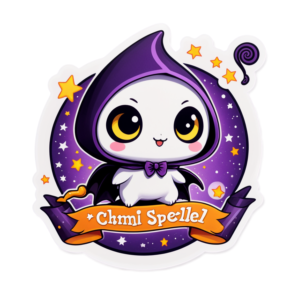 Spell Scroll - Halloween Sticker