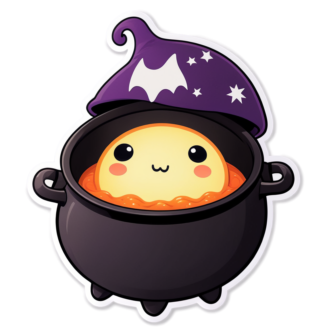 Cauldron Soup - Halloween Sticker