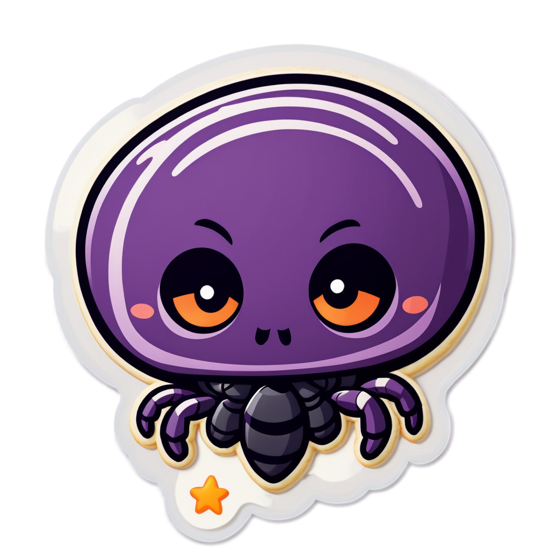 Spider Cookie - Halloween Sticker