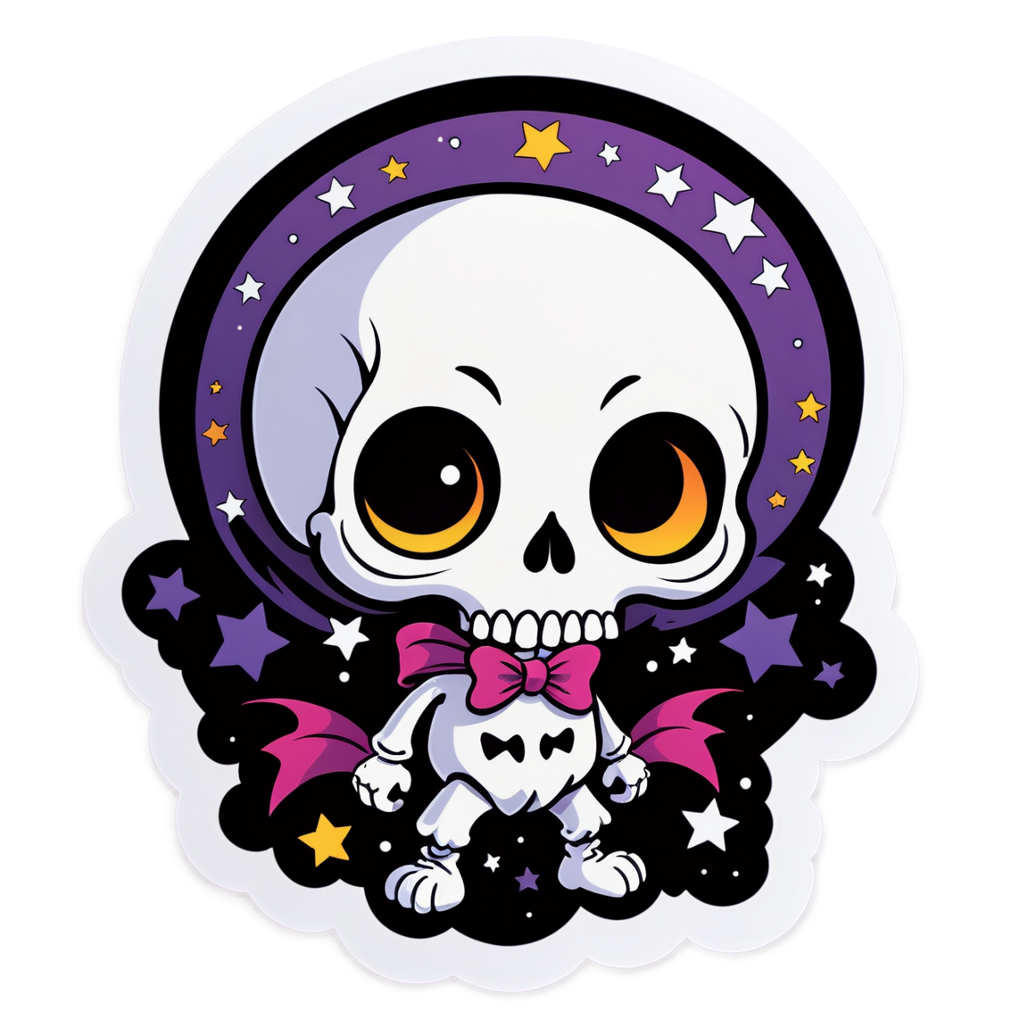 Skull - Halloween Sticker