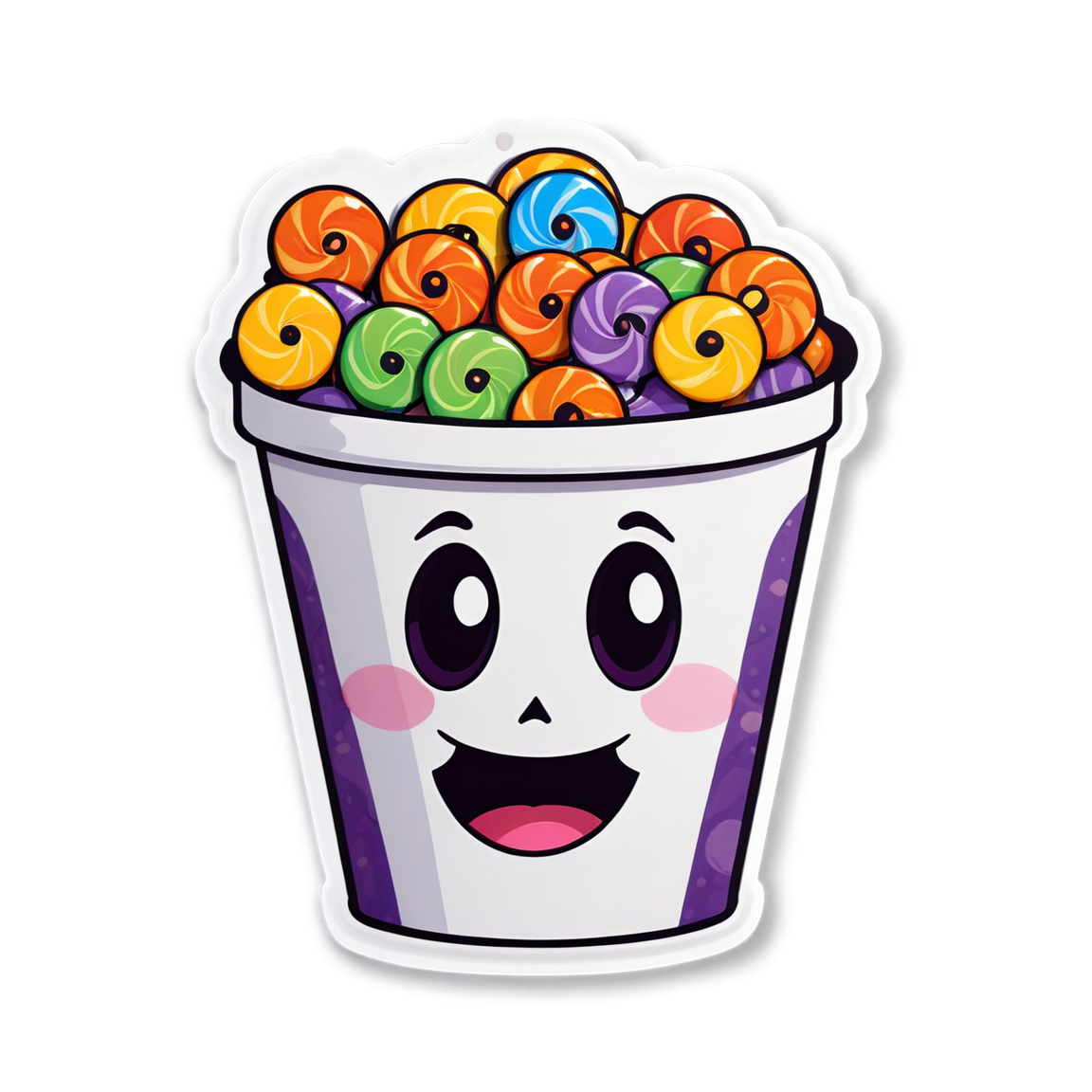 Candy Bucket - Halloween Sticker