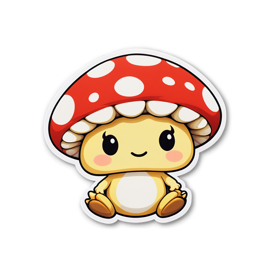 Toadstool - Halloween Sticker