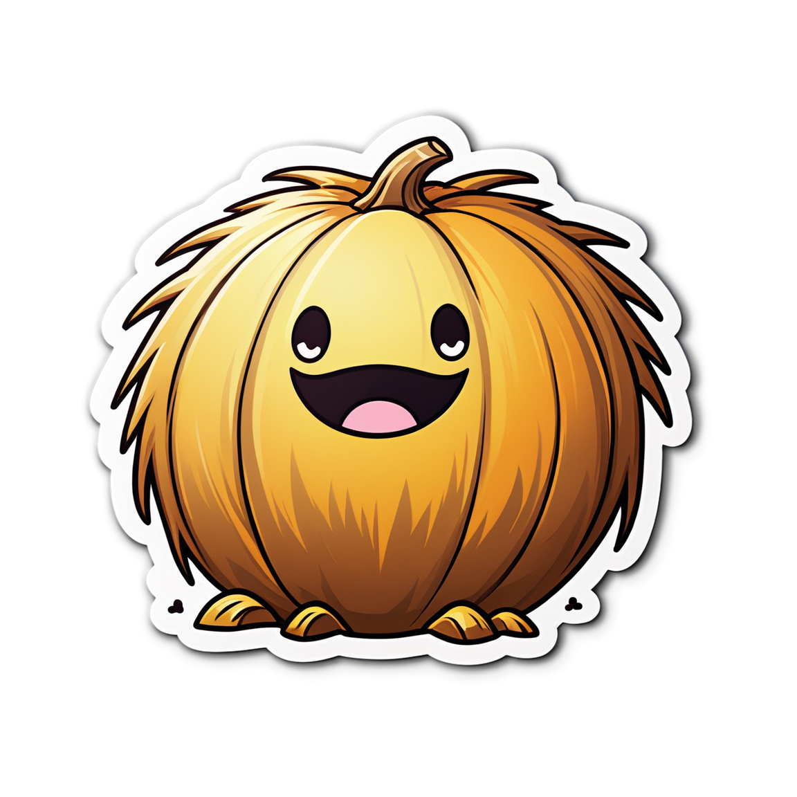Hay Bale - Halloween Sticker