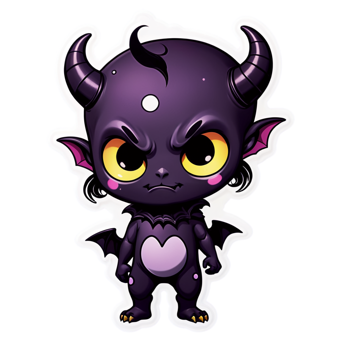 Baby Demon - Halloween Sticker