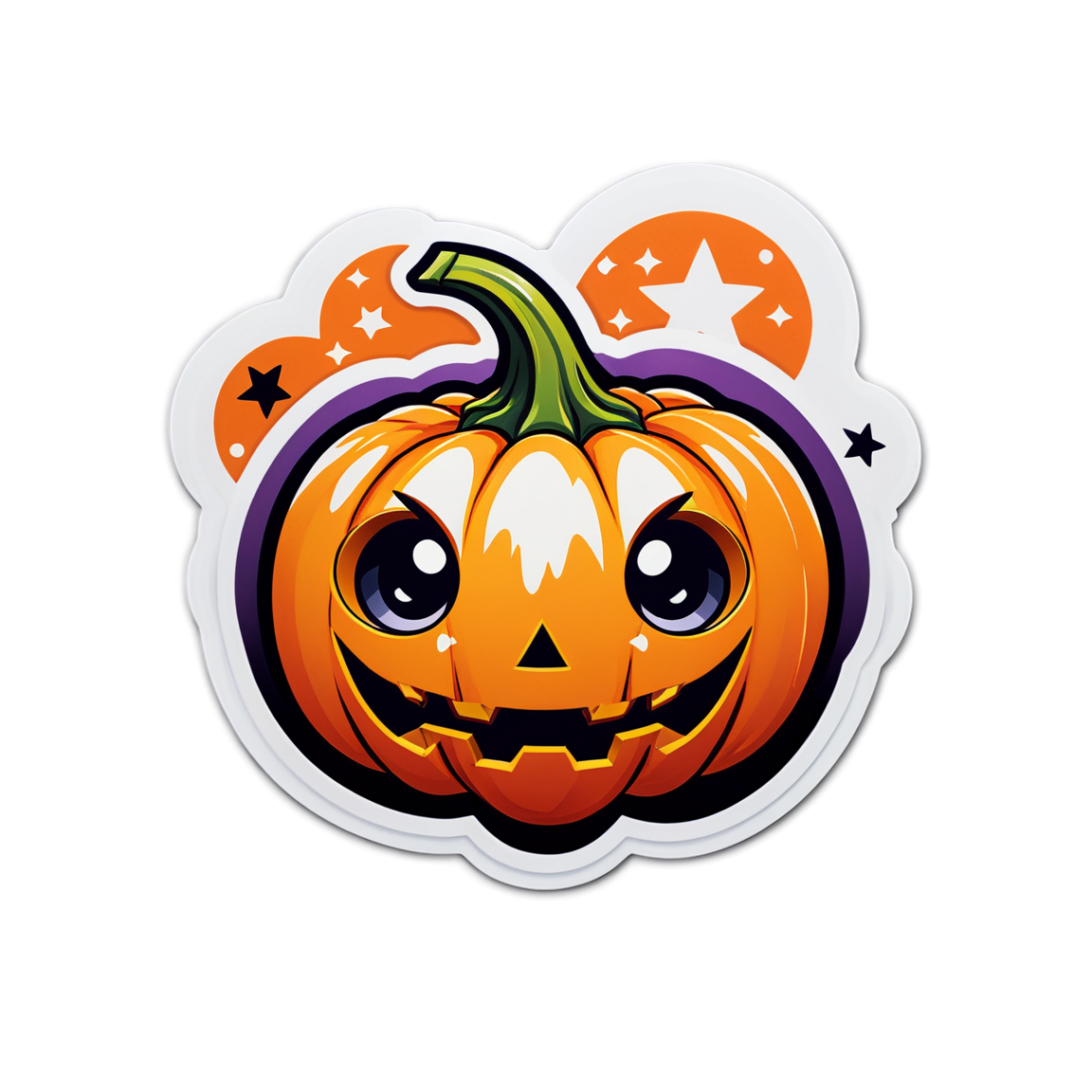 Happy Pumpkin - Halloween Sticker