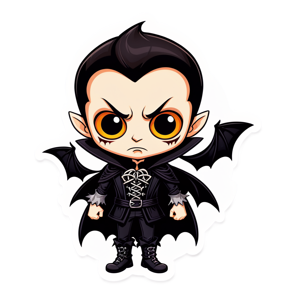 Vampire - Halloween Sticker