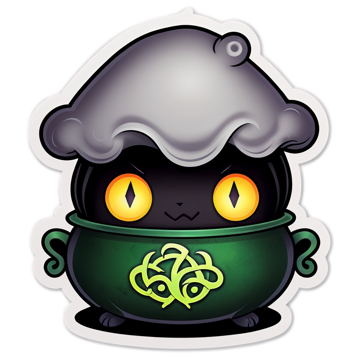 Cauldron - Halloween Sticker