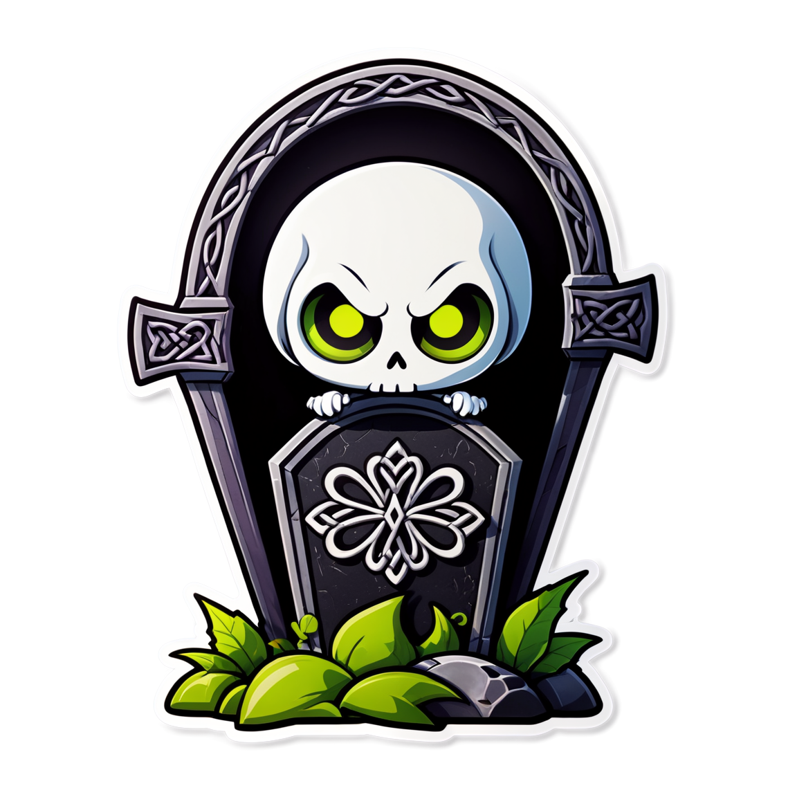 Tombstone - Halloween Sticker