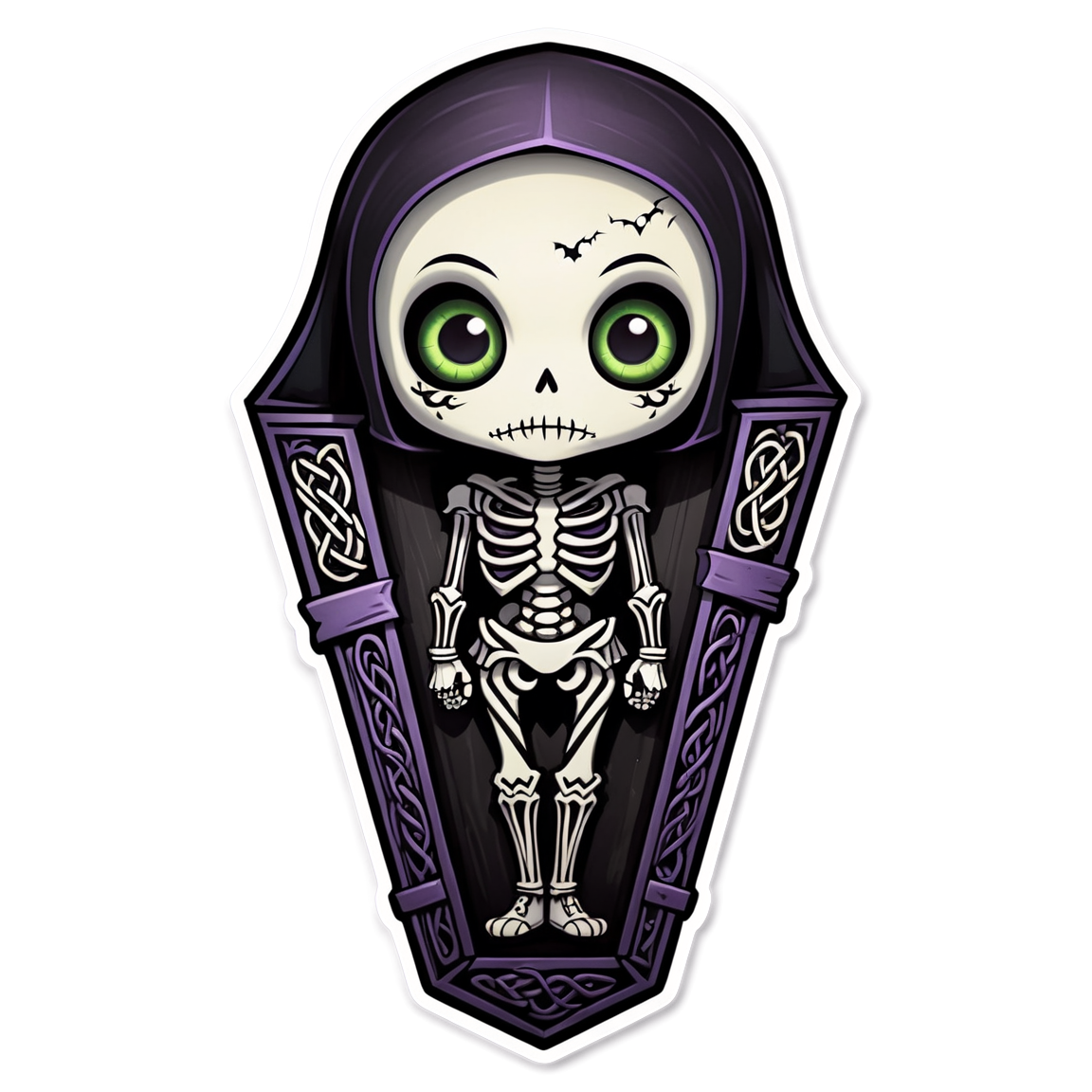 Coffin - Halloween Sticker