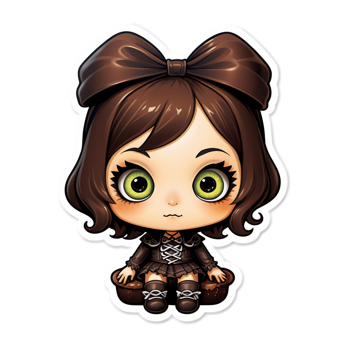 Chocolate - Halloween Sticker