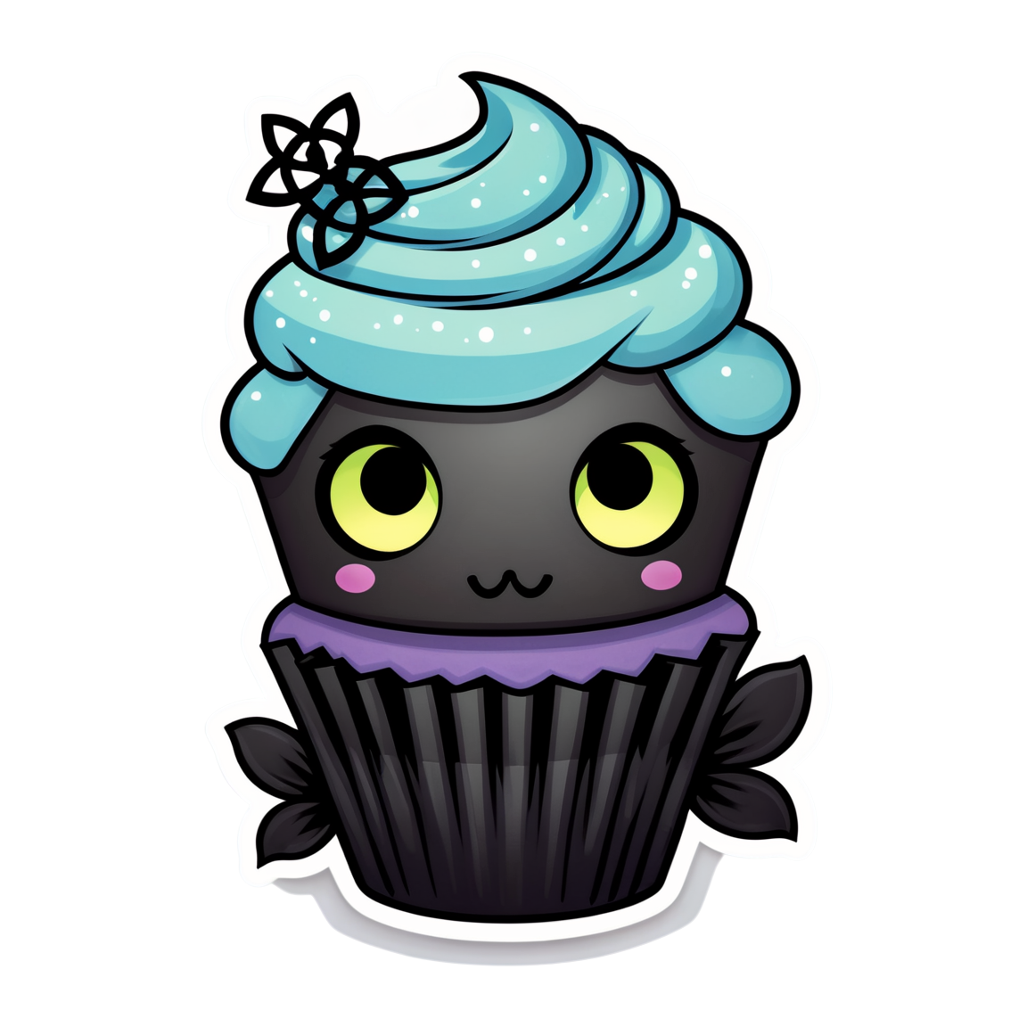 Cupcake - Halloween Sticker