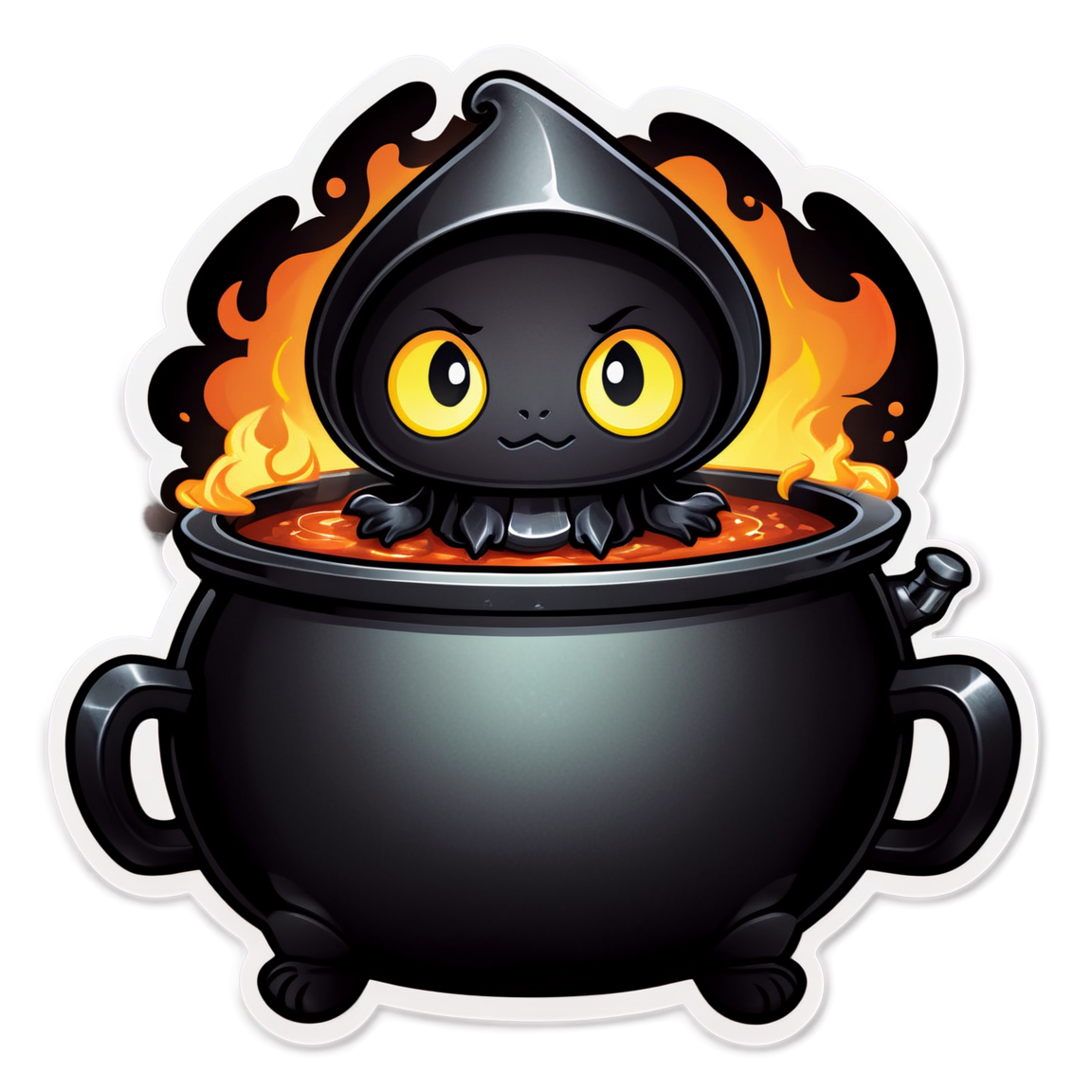 Cauldron Stew - Halloween Sticker