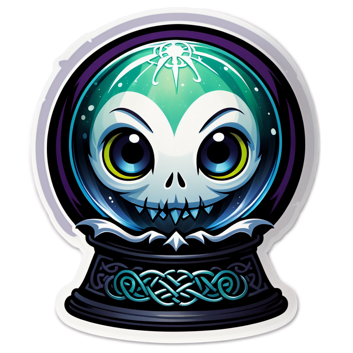 Crystal Ball - Halloween Sticker