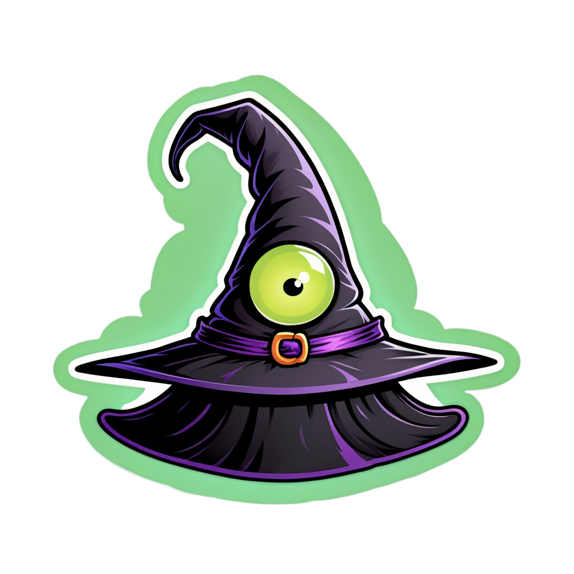 Witch Hat - Halloween Sticker