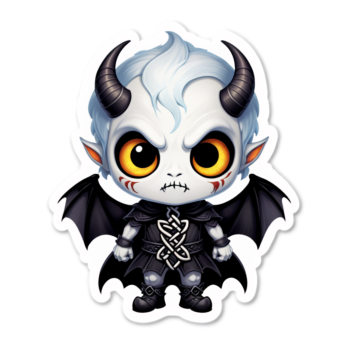 Demon - Halloween Sticker