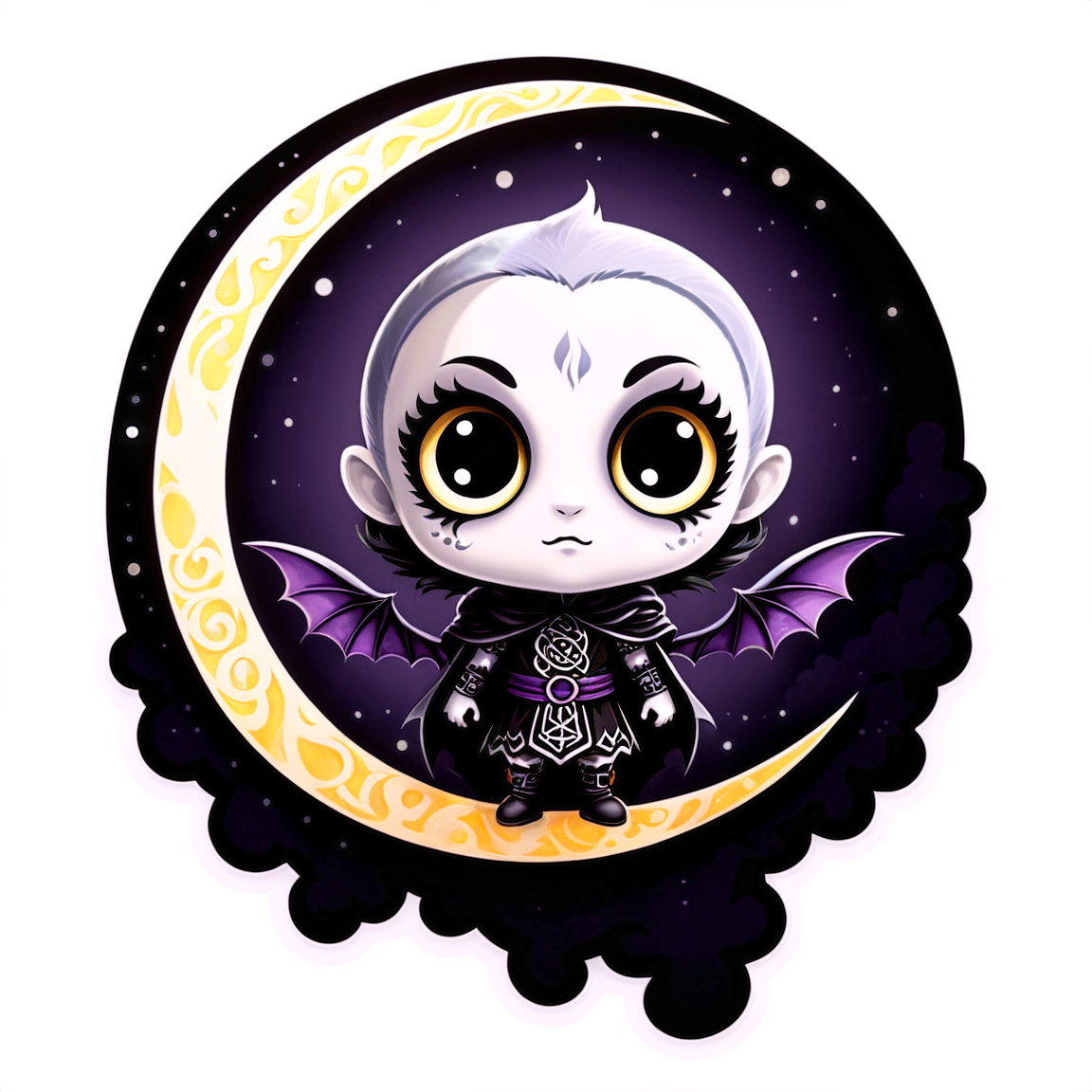 Full Moon - Halloween Sticker