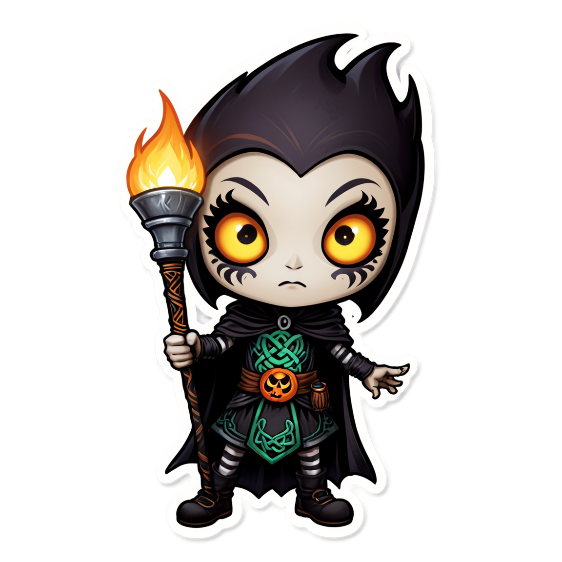 Torch - Halloween Sticker