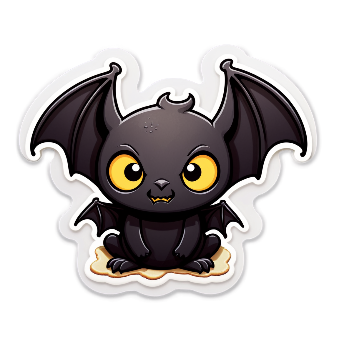 Bat Cookie - Halloween Sticker