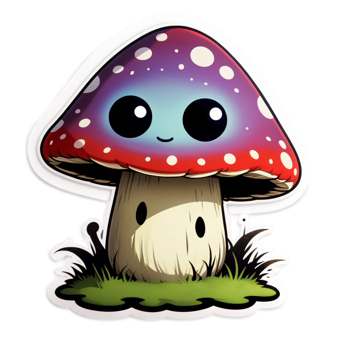 Toadstool - Halloween Sticker