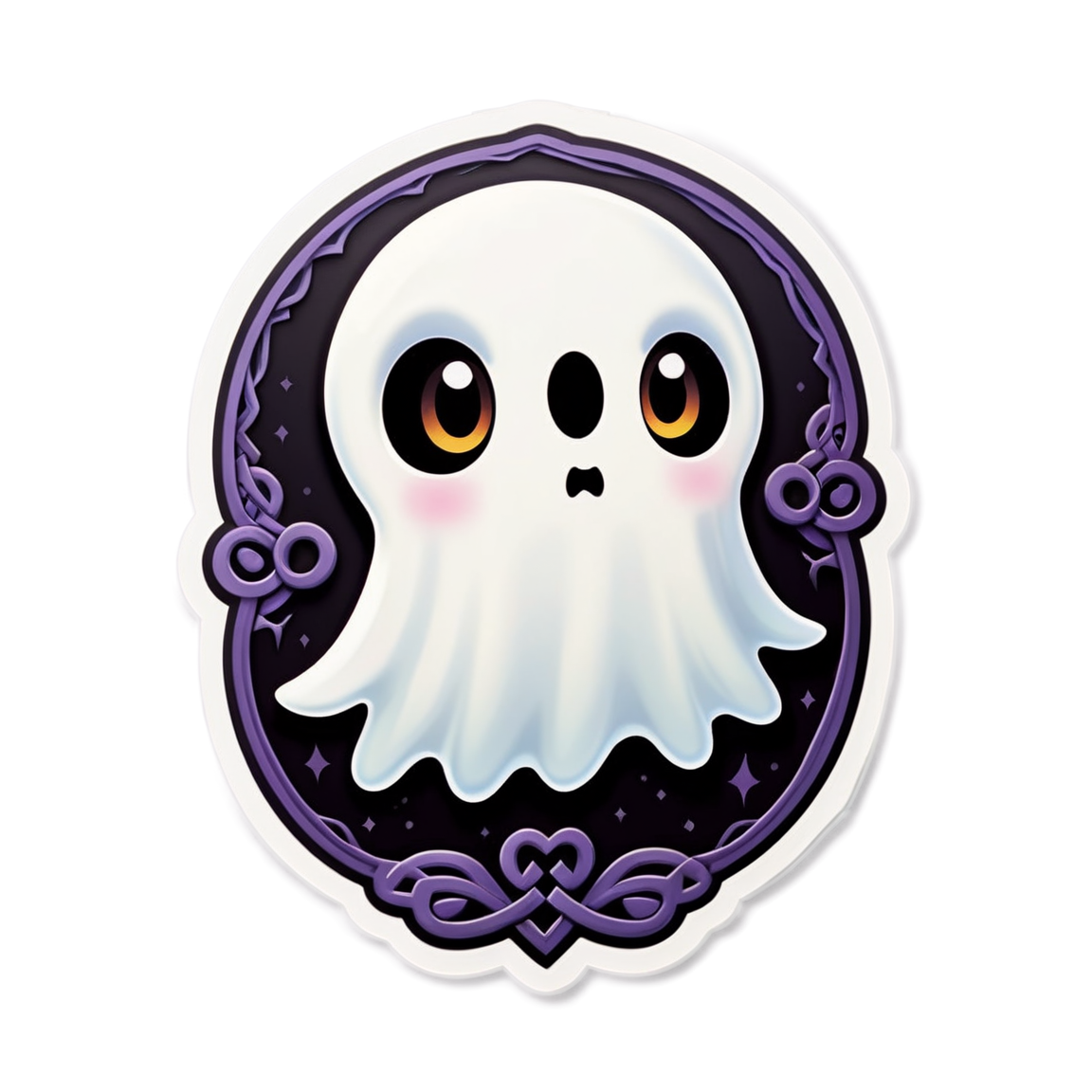 Tiny Ghost - Halloween Sticker