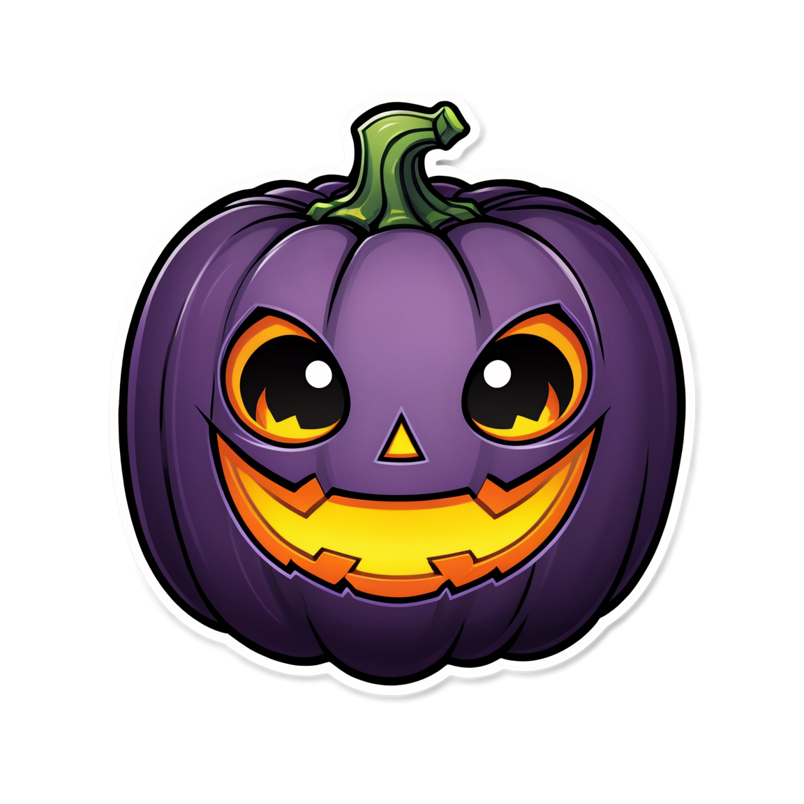 Happy Pumpkin - Halloween Sticker