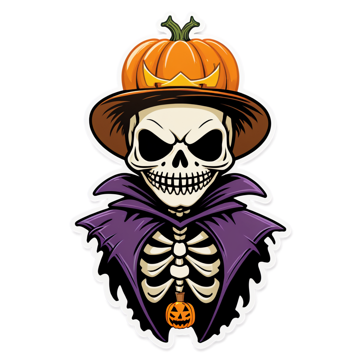 Scarecrow 49 - Halloween Sticker