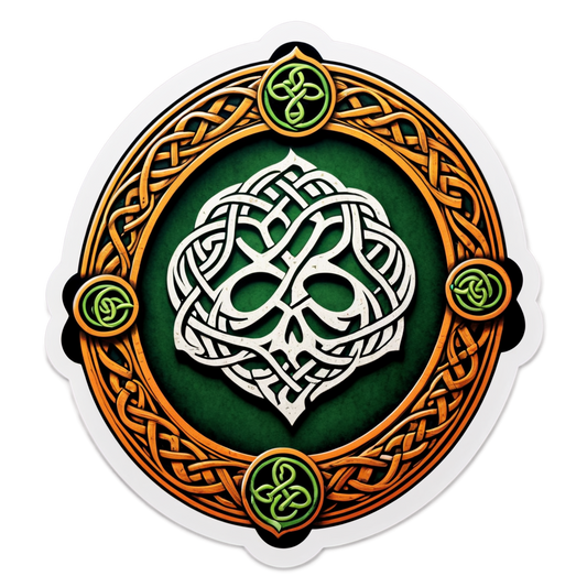 Dearg-Due - Halloween Sticker