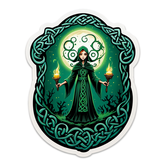 Will-o’-the-Wisp - Halloween Sticker