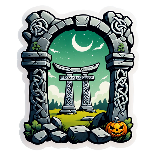Dolmen - Halloween Sticker