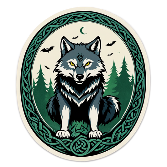 Wolf - Halloween Sticker