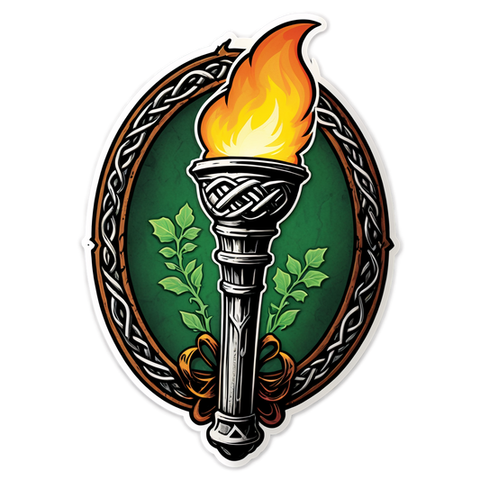 Torch - Halloween Sticker