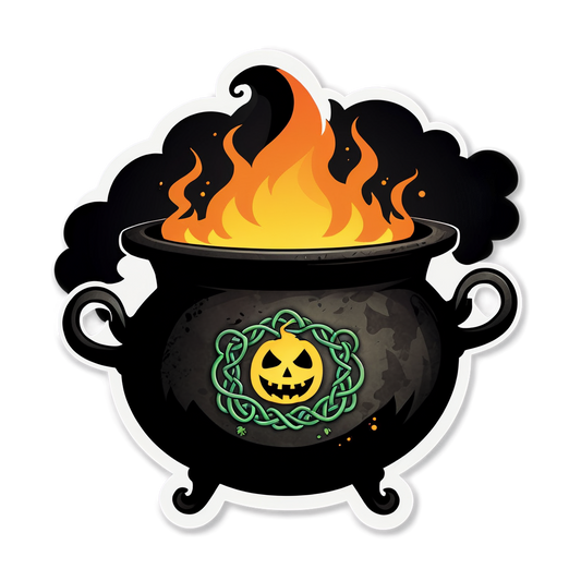 Cauldron - Halloween Sticker