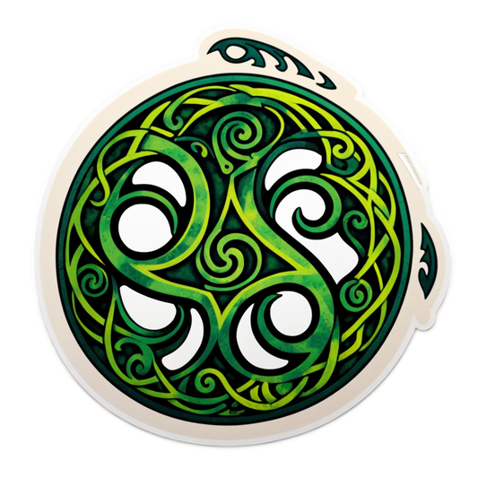 Spiral Triskele - Halloween Sticker