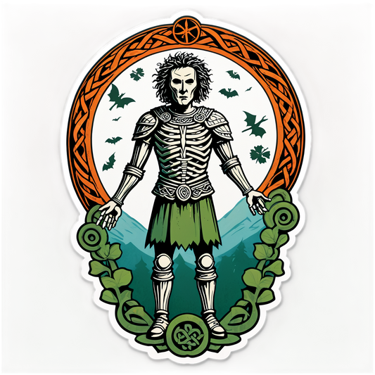 Wicker Man - Halloween Sticker